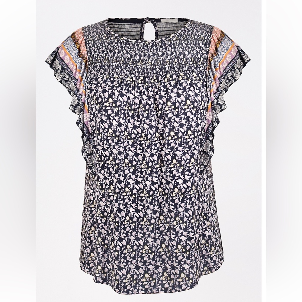 Maurices flutter sleeve top, XL